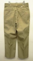 画像1: 80'S DICKIES 874 チビタグ ワークパンツ ベージュ W33L29 USA製 (VINTAGE)