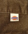 画像2: 70'S DICKIES 874 チビタグ コーデュロイ ワークパンツ ブラウン TALONアルミジップ USA製 (VINTAGE)