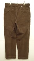 画像1: 70'S DICKIES 874 チビタグ コーデュロイ ワークパンツ ブラウン TALONアルミジップ USA製 (VINTAGE)