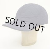 画像: 90'S J.CREW 旧タグ 中綿入り 裏地ウール ベースボールキャップ ネイビー USA製 (VINTAGE)