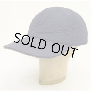 画像: 90'S J.CREW 旧タグ 中綿入り 裏地ウール ベースボールキャップ ネイビー USA製 (VINTAGE)