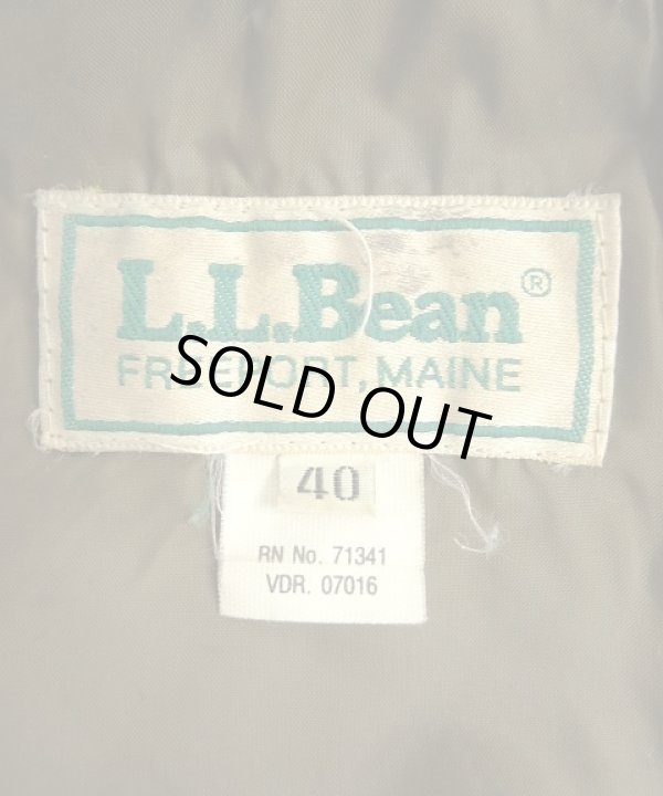 画像2: 90'S LL Bean "THINSULATE入り" A-2 ゴートスキン レザー フライトジャケット ブラウン USA製 (VINTAGE)
