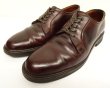 画像1: ALDEN 9432S クロムエクセルレザー プレーントゥシューズ バーガンディ USA製 (USED)