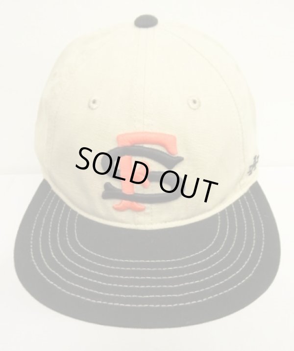 画像2: AMERICAN NEEDLE "SAN FRANCISCO SEALS" 6パネル ベースボールキャップ アイボリー/ブラック (NEW)