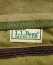 画像2: 80'S LL Bean  ワックスコットン/レザー ショルダーバッグ カーキ USA製 (VINTAGE)