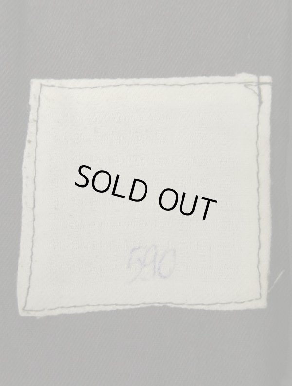 画像4: ユーロヴィンテージ UNKNOWN スプリットフード チンスト付き デッキパーカー ブラック (VINTAGE)