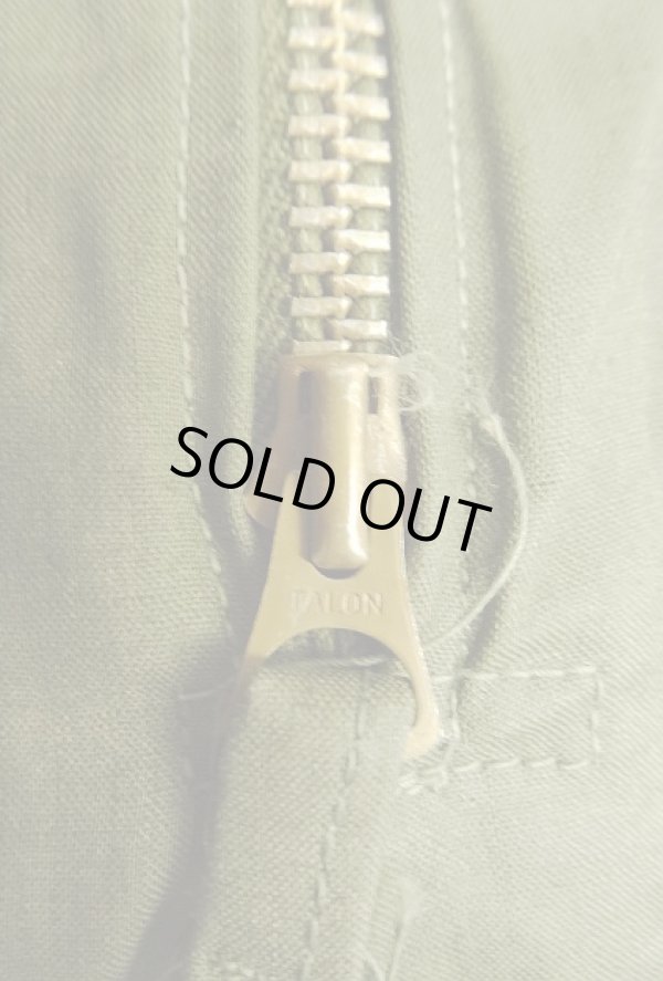 画像4: 40'S アメリカ軍 US NAVY "N-2" レイン デッキトラウザーズ オーバーオール TALONジップ (DEADSTOCK)