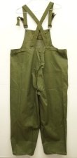 画像6: 40'S アメリカ軍 US NAVY "N-2" レイン デッキトラウザーズ オーバーオール CONMARジップ (DEADSTOCK)