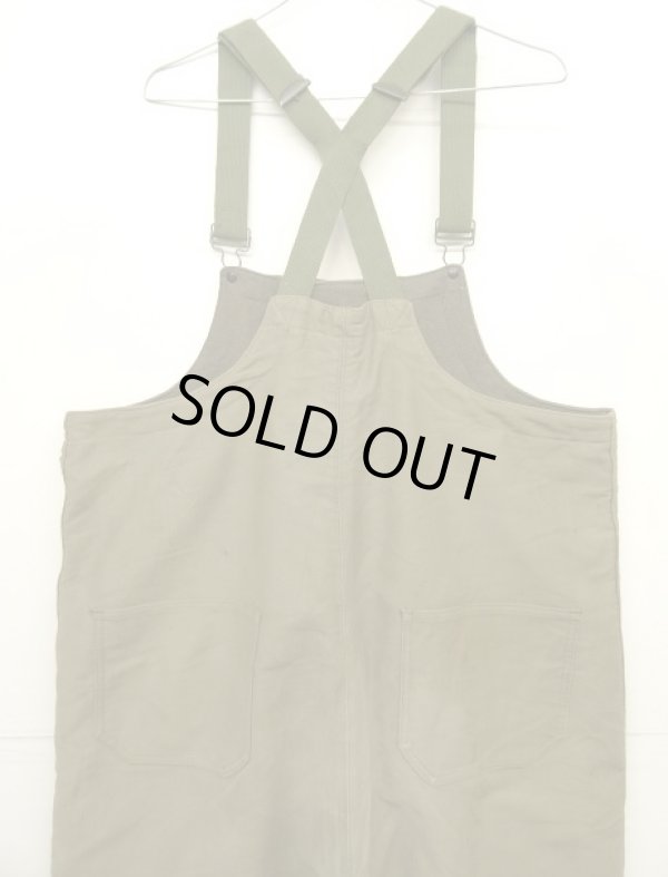 画像6: 40'S アメリカ軍 US NAVY "N-1" デッキトラウザーズ オーバーオール CONMARコの字留め (VINTAGE)