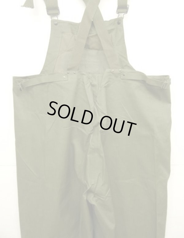 画像7: 40'S アメリカ軍 US NAVY "N-2" レイン デッキトラウザーズ オーバーオール CONMARジップ (DEADSTOCK)