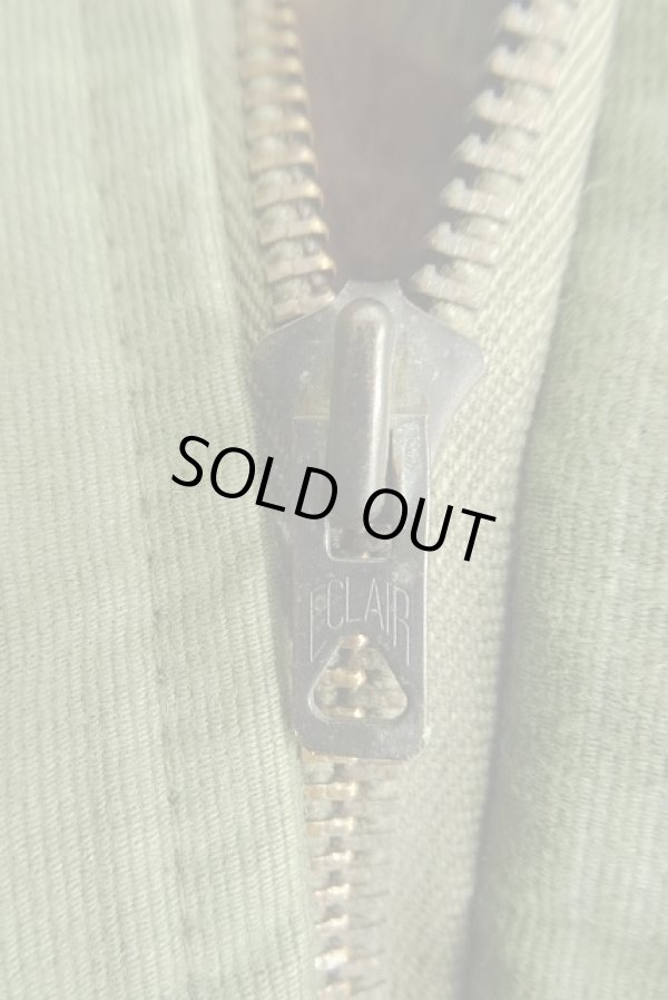 画像3: 60'S フランス軍 "COULANGE MAYENNE" フード付き デッキジャケット (VINTAGE)