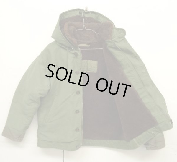 画像5: 60'S フランス軍 "COULANGE MAYENNE" フード付き デッキジャケット (VINTAGE)