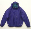 画像1: 90'S PATAGONIA ”PNEUMATIC JACKET" 雪無しタグ フード付き ジップジャケット ダークブルー (VINTAGE)