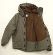 画像3: 04'S PATAGONIA "INFURNO JACKET" 裏ボアフリース ナイロンジャケット セージグリーン ボアブラウン (VINTAGE)