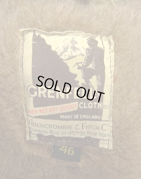画像2: 50'S ABERCROMBIE & FITCH x GRENFELL 裏地ボア付き コート CONMATICジップ (VINTAGE) 