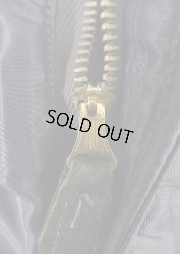 画像3: 50'S アメリカ軍 USAF "F-1A" 黒タグ 中綿入り トラウザーズ エアフォースブルー CONMARジップ (VINTAGE)