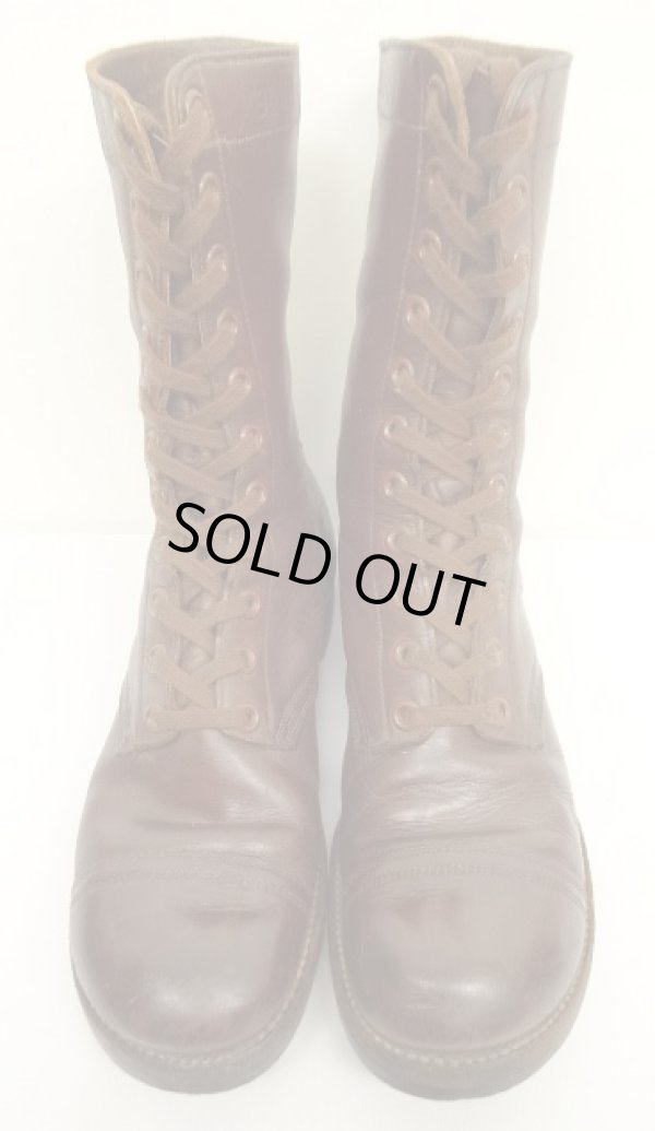 画像2: 40'S アメリカ軍 US ARMY "M-1948" コンバットブーツ レッドブラウン (VINTAGE)