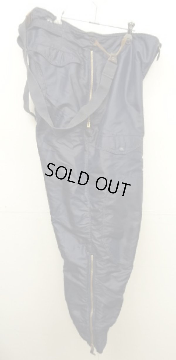 画像5: 50'S アメリカ軍 USAF "F-1A" 黒タグ 中綿入り トラウザーズ エアフォースブルー CONMARジップ (VINTAGE)