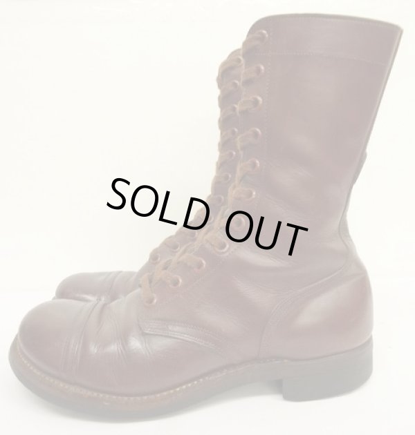 画像3: 40'S アメリカ軍 US ARMY "M-1948" コンバットブーツ レッドブラウン (VINTAGE)