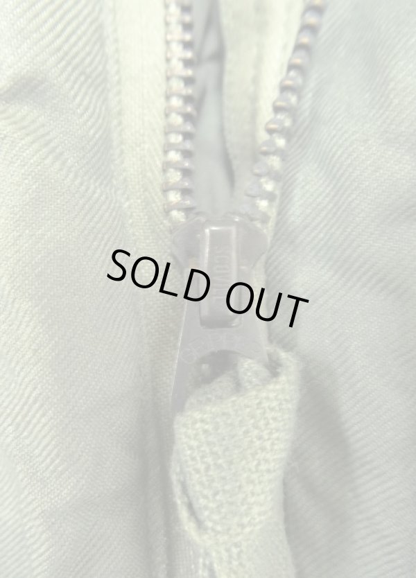 画像3: 70'S アメリカ軍 USAF "CWU-5/P" 中綿入り トラウザーズ セージグリーン/カモ SCOVILLジップ (VINTAGE)