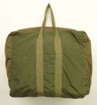 画像4: 50'S アメリカ軍 US NAVY "PARACHUTE TRAVELING BAG" キットバッグ ツートンカラー CONMARジップ (VINTAGE)