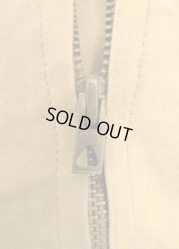 画像3: 50'S DICKSON キャンバス スタンドカラー ハンティングジャケット タン (VINTAGE)