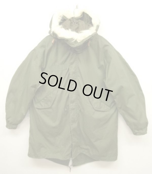 画像2: 70'S アメリカ軍 US ARMY "フルセット" M-65 フィッシュテールパーカー フード＆ライナー付き MEDIUM (VINTAGE)