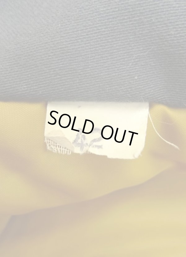 画像4: 70'S UNKNOWN "B-11" 裏地キルティング フライトジャケット チャコール (DEADSTOCK) 