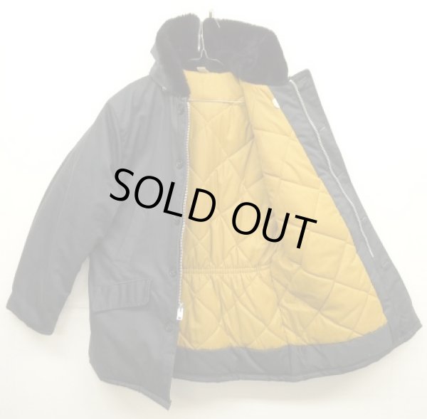 画像5: 70'S UNKNOWN "B-11" 裏地キルティング フライトジャケット チャコール (DEADSTOCK) 