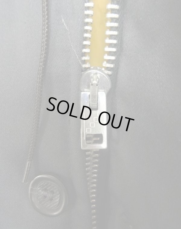 画像3: 70'S UNKNOWN "B-11" 裏地キルティング フライトジャケット チャコール (DEADSTOCK) 