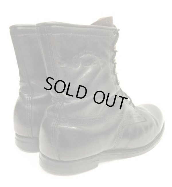 画像5: 80'S CHIPPEWA 黒タグ 茶芯 ワークブーツ ブラック USA製 (VINTAGE)