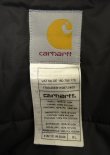 画像2: 00'S CARHARTT ファー付きフード 中綿入り ナイロン N-3Bジャケット ブラック (VINTAGE)