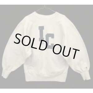 画像: 90'S CHAMPION "IDA CROWN" 刺繍タグ リバースウィーブ グレー USA製 (VINTAGE)