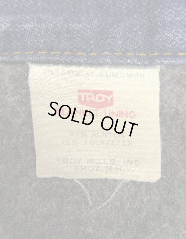 画像6: 70'S LEVIS 70505-0317 "TROY BLANKET" ブランケット付き デニムジャケット USA製 (VINTAGE)