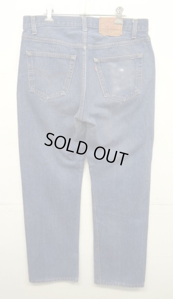 画像4: 80'S LEVIS 501 "内股シングル" デニム インディゴ USA製 W36L33 (VINTAGE)