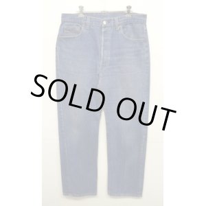 画像: 80'S LEVIS 501 "内股シングル" デニム インディゴ USA製 W36L33 (VINTAGE)