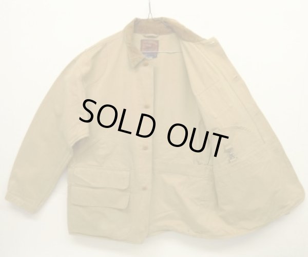 画像3: 90'S RALPH LAUREN "POLO SPORTSMAN" レザータグ ハンティングジャケット ベージュ (VINTAGE)