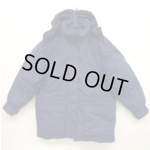 画像: 90'S EDDIE BAUER "SNOW LINE" フード付き グースダウンジャケット ネイビー (VINTAGE)