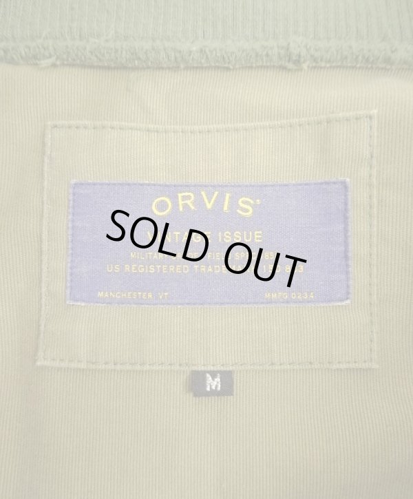 画像2: ORVIS コットンピケ フックボタン デッキジャケット カーキ (VINTAGE)