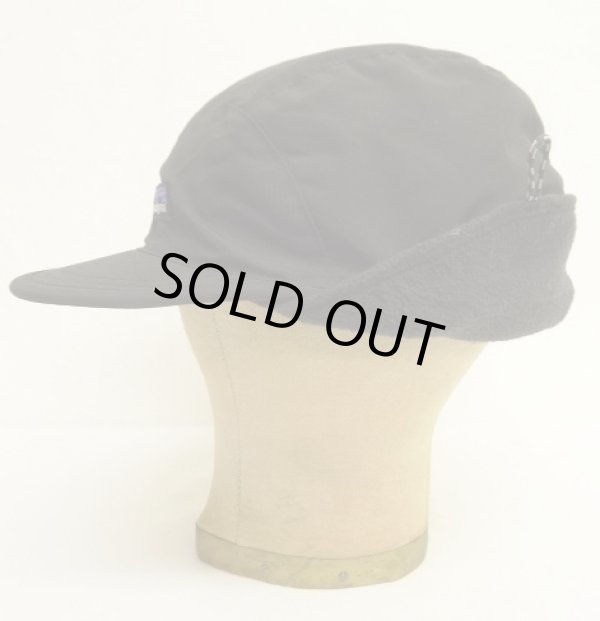 画像6: 00'S PATAGONIA "SHELLED SYNCHILLA DUCKBILL CAP" 内側フリース ナイロンキャップ ブラック (VINTAGE)