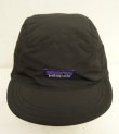 画像2: 00'S PATAGONIA "SHELLED SYNCHILLA DUCKBILL CAP" 内側フリース ナイロンキャップ ブラック (VINTAGE)