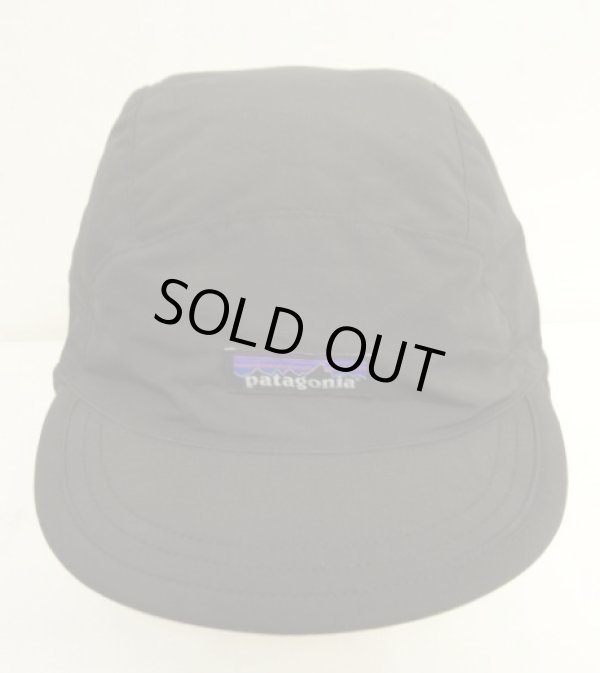 画像2: 00'S PATAGONIA "SHELLED SYNCHILLA DUCKBILL CAP" 内側フリース ナイロンキャップ ブラック (VINTAGE)