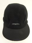 画像2: 08'S PATAGONIA "SYNCHILLA DUCKBILL CAP" フリースキャップ オールブラック (VINTAGE)