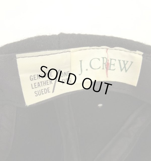 画像6: 90'S J.CREW 旧タグ ウール/スウェード ベースボールキャップ ブラウン/ブラウン USA製 (VINTAGE)