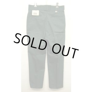 画像: 80'S DICKIES "INDUSTRIAL WEAR" チビタグ ワークパンツ ダークグリーン W33L28 USA製 (DEADSTOCK)