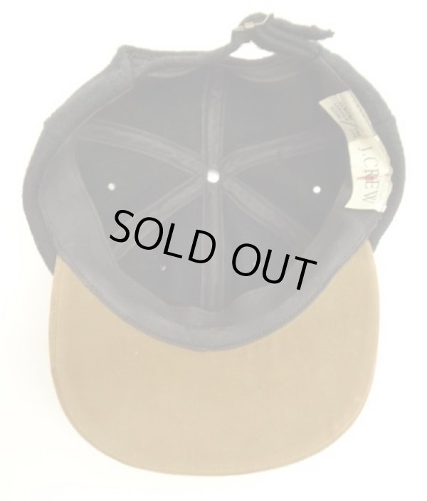 画像5: 90'S J.CREW 旧タグ ウール/スウェード ベースボールキャップ ブラウン/ブラウン USA製 (VINTAGE)