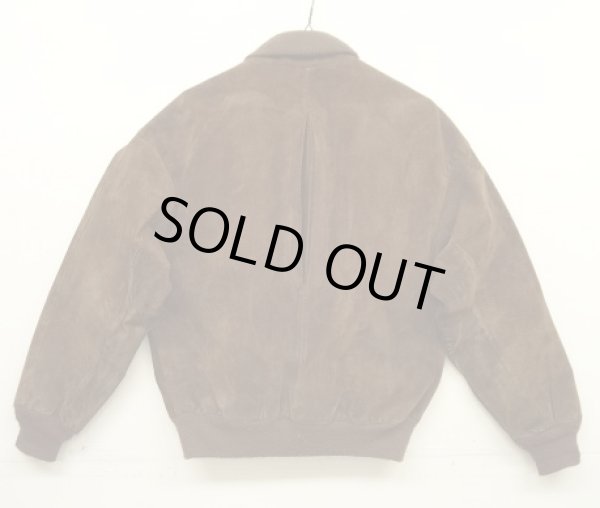 画像5: 80'S LL Bean "背面プリーツ" チンスト付き レザー ドリズラージャケット ダークブラウン USA製 (VINTAGE)