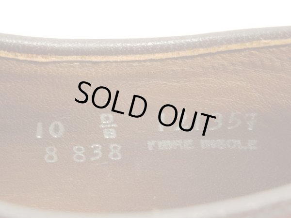 画像3: 80'S WALK OVER レザー ポストマンシューズ ブラウン USA製 (VINTAGE)