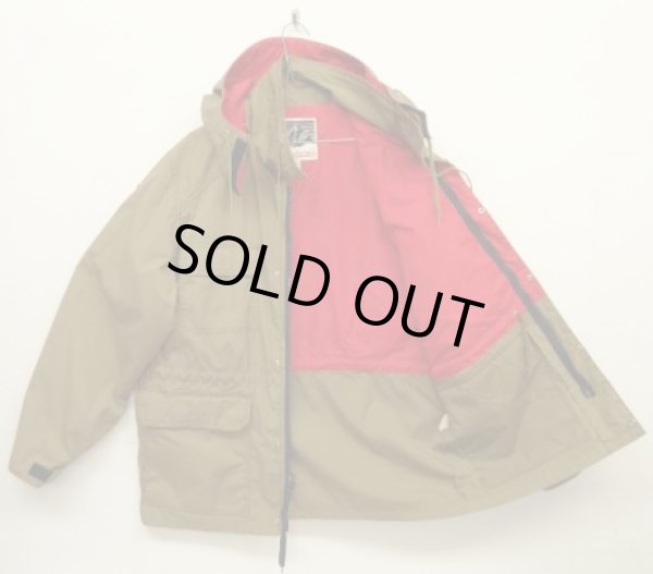 画像3: 70'S BECAUSE IT'S THERE 背面プリーツ マウンテンパーカー ライトブラウン USA製 (VINTAGE)