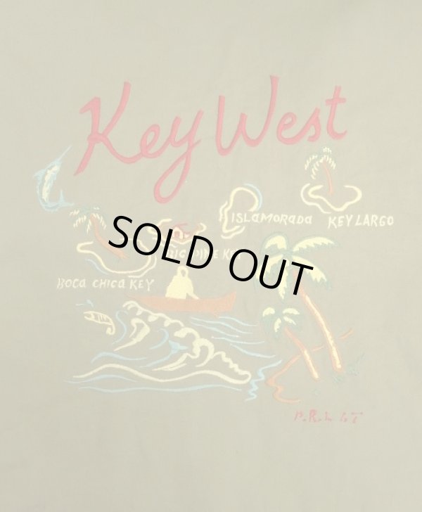 画像6: 90'S RALPH LAUREN "KEY WEST" M-41 刺繍入り ミリタリージャケット カーキ (VINTAGE)